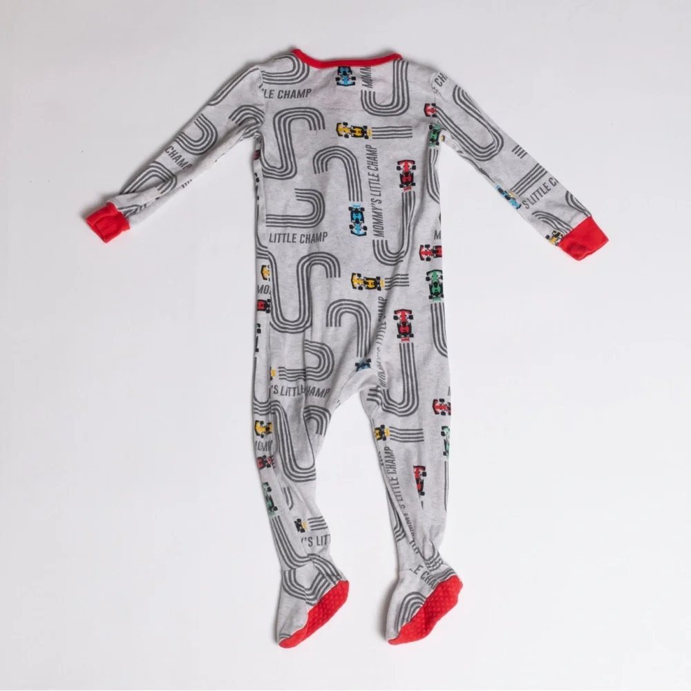 The children’s place race car footie